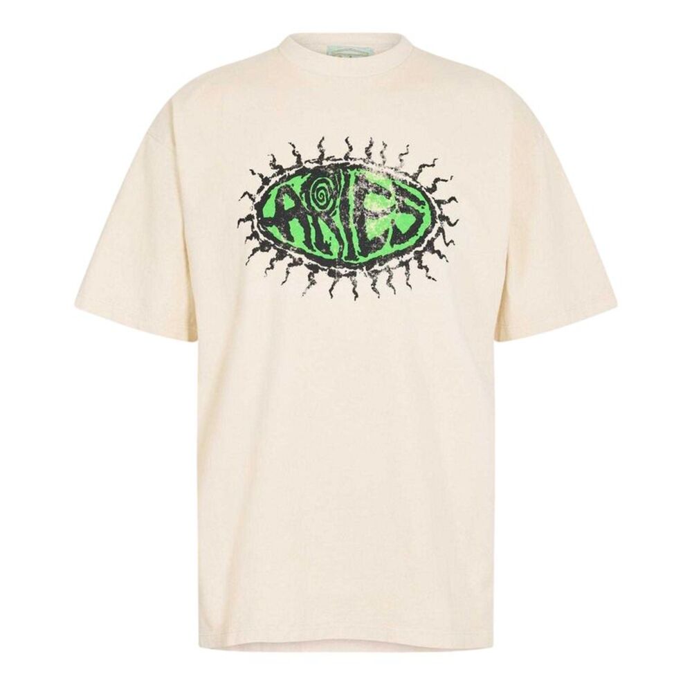 Aries Mens T-Shirt / Beige